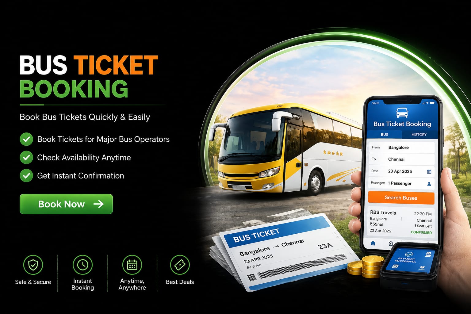 Bus ticket booking